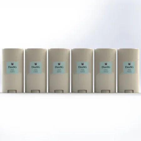 DeoSG Premium Deodorant Eucalyptus & Mint - Pack of 6 (Lasts around 1 year)